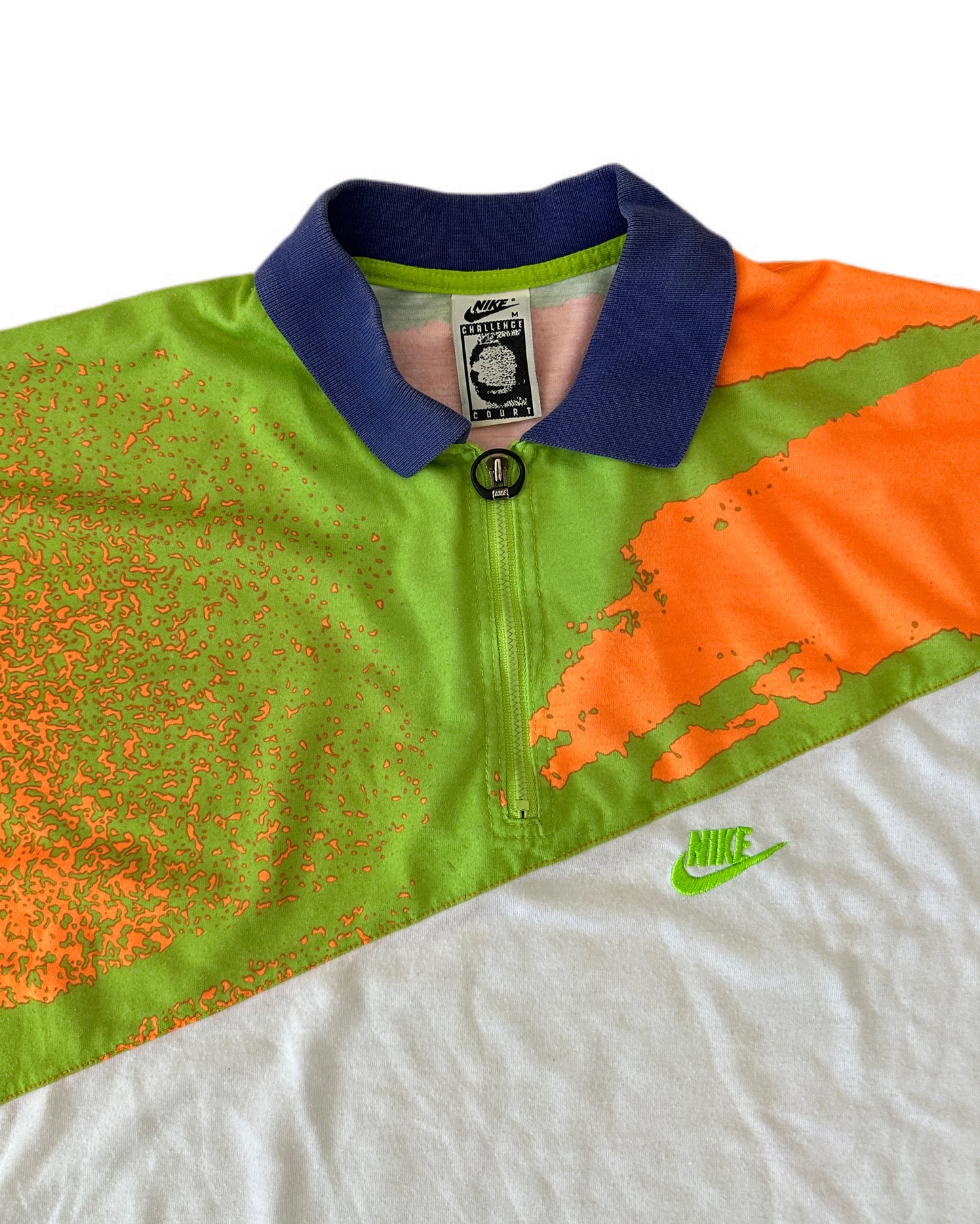 Nike Challenge Court 1991 ATC4 Polo Shirt - M - Made in Italy