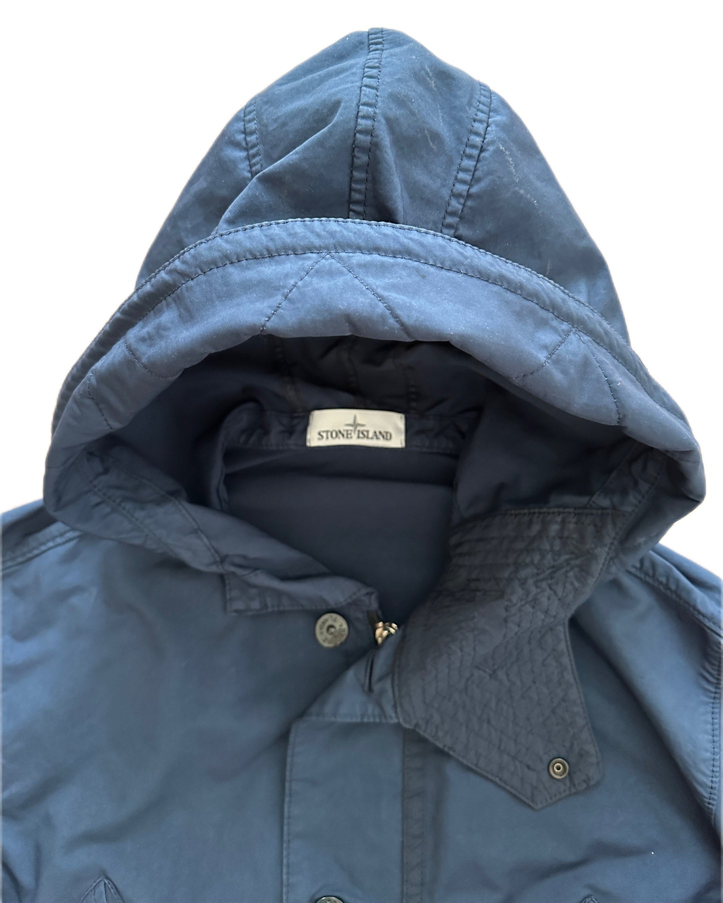 Stone Island 2019 David-TC Navy Parka Jacket - M - Made in Italy