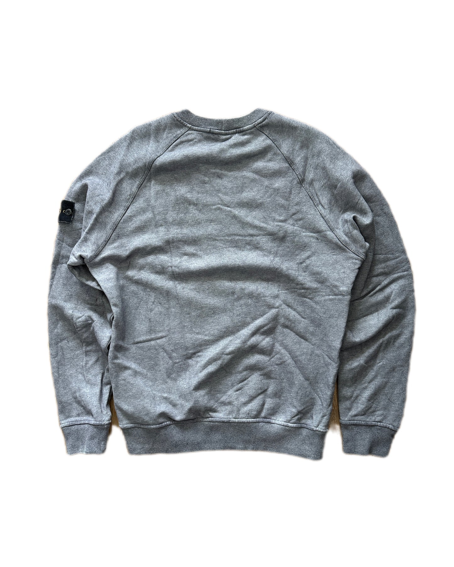 Stone Island 2020 Dust Colour Treatment Grey Sweatshirt - M