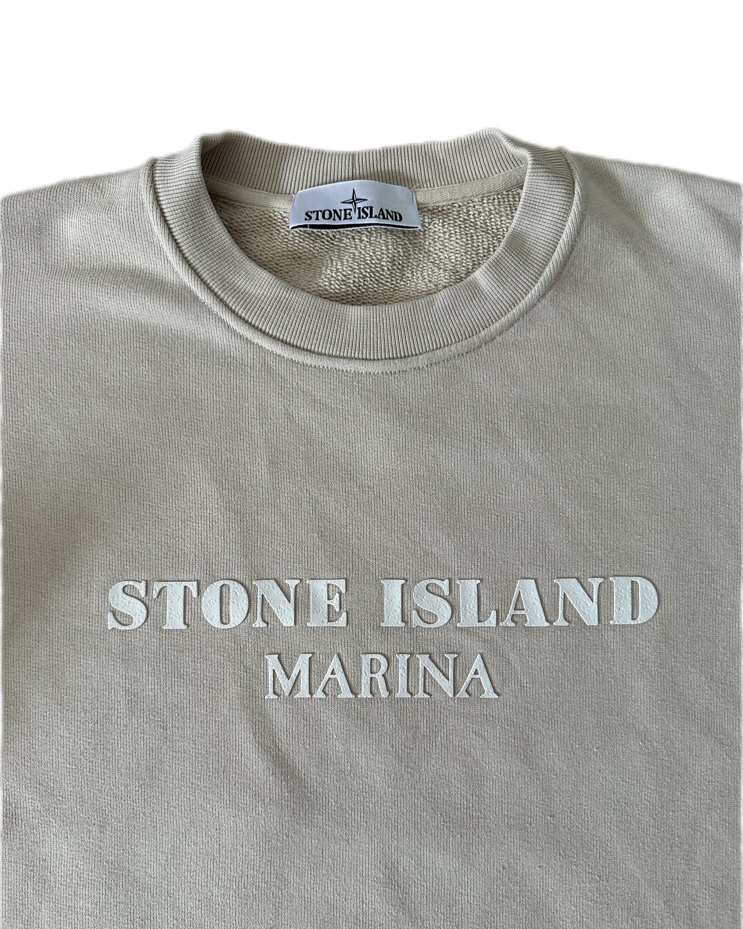 Stone Island Marina 2023 Cotton Fleece Sweatshirt - S / fits M-XL