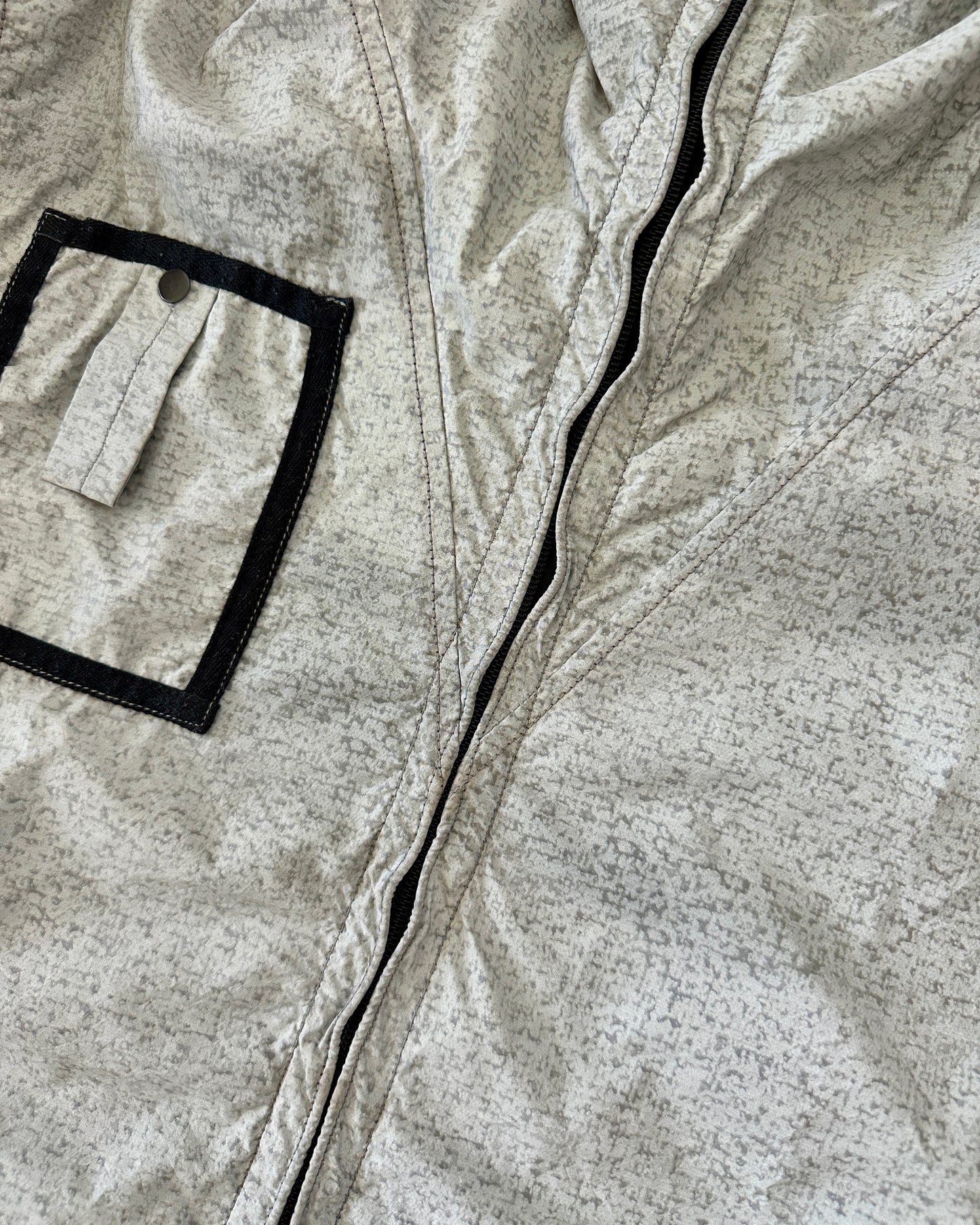 Stone Island 2009 Printed Monofilament Archivio Jacket - L - Made in Italy