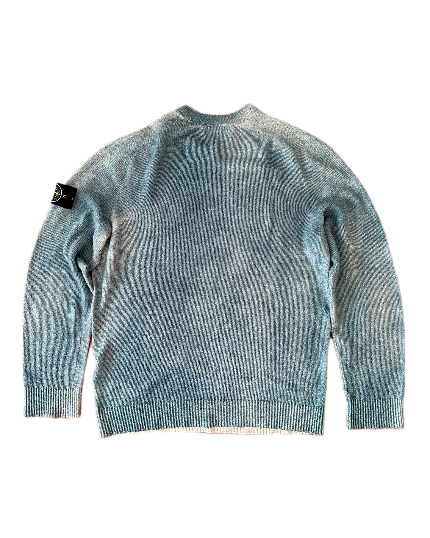 Stone Island 2020 Handsprayed Knit Sweater - L - Made in Italy