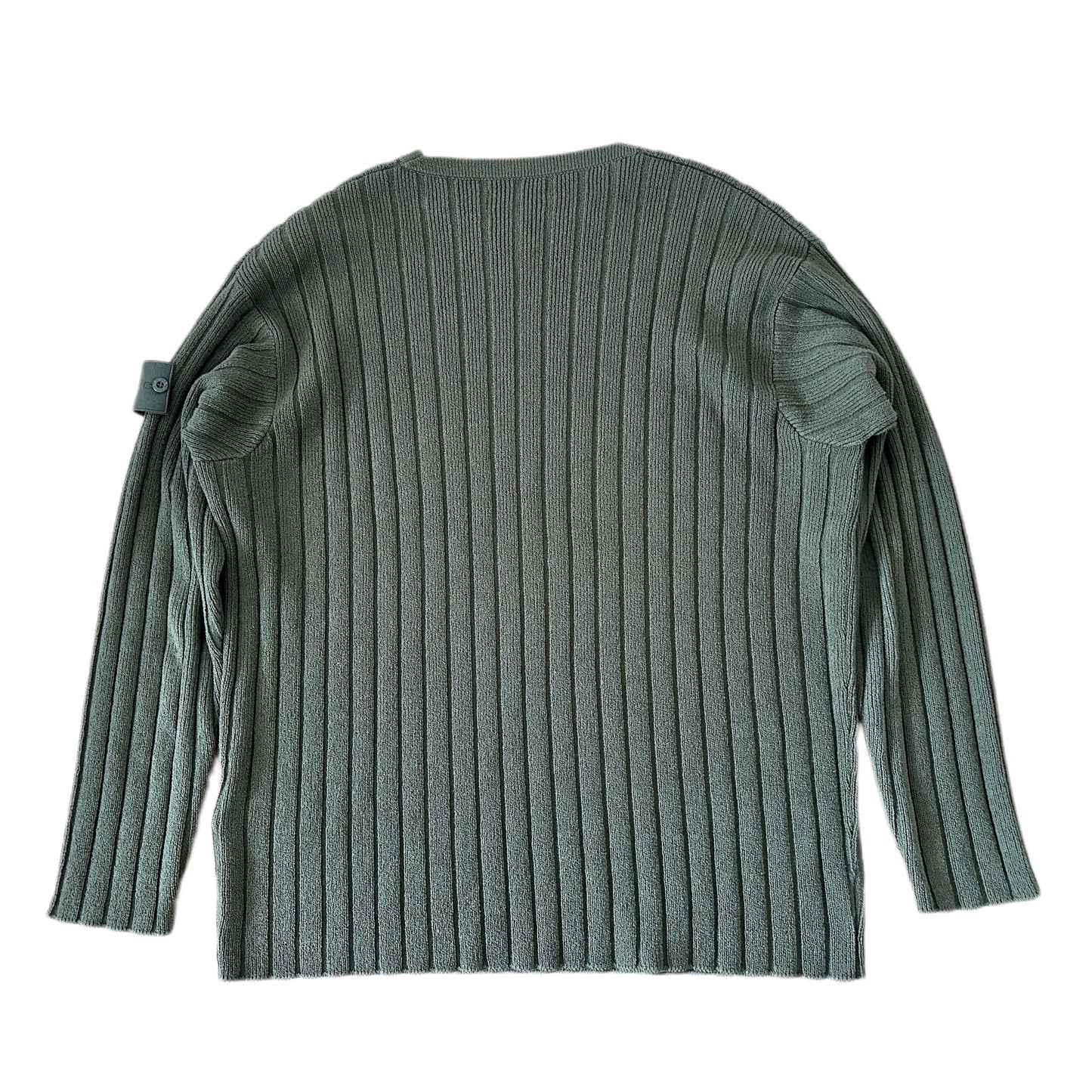 Stone Island Ghost Piece 2023 Cotton Knit Sweater - XXL - Made in Italy