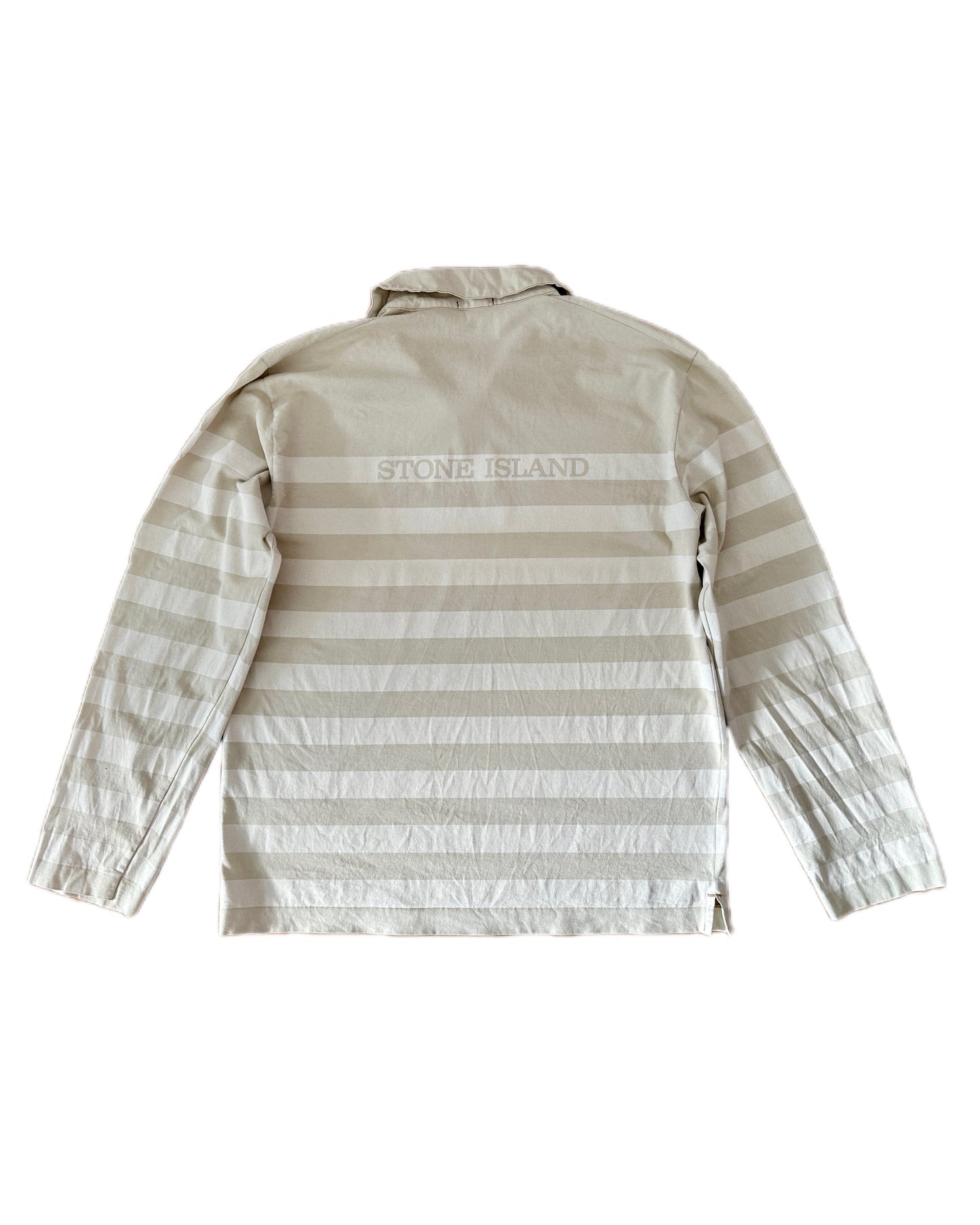 Stone Island Longsleeve Polo Shirt - L - Made in Italy