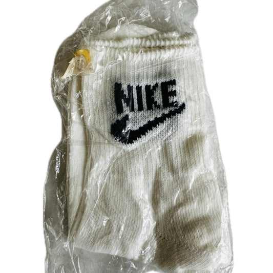 Nike 80s Vintage Ankle Socks Black Logo sealed 36-41