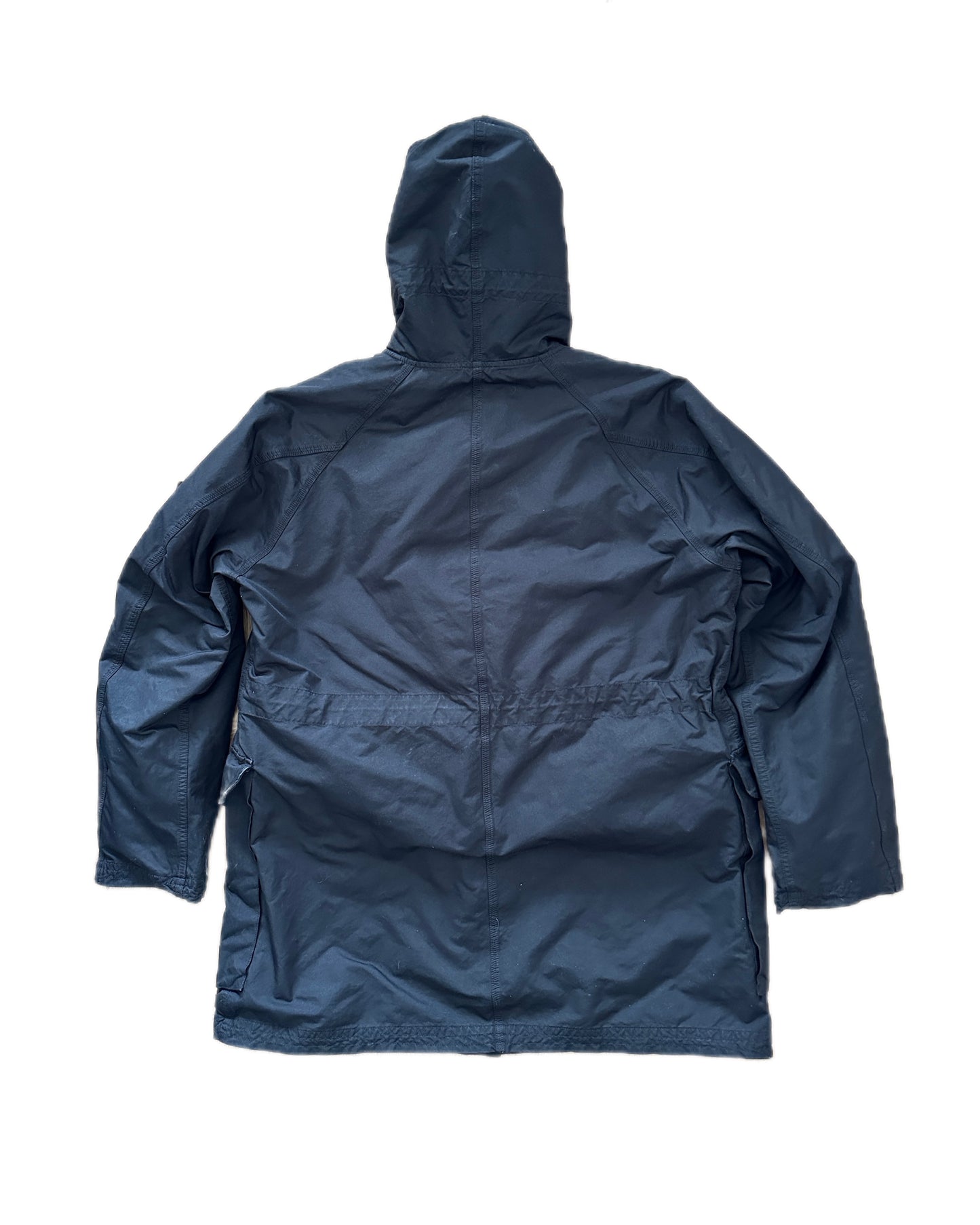 Stone Island 2009 Black Microfibre Down Parka - 3XL