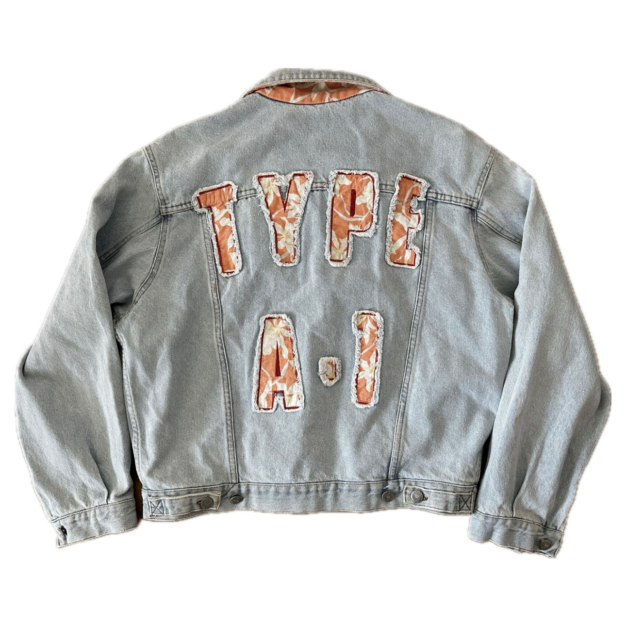 Uniform Type A-1 Vintage 80s Denim Jacket - L - Made in Italy