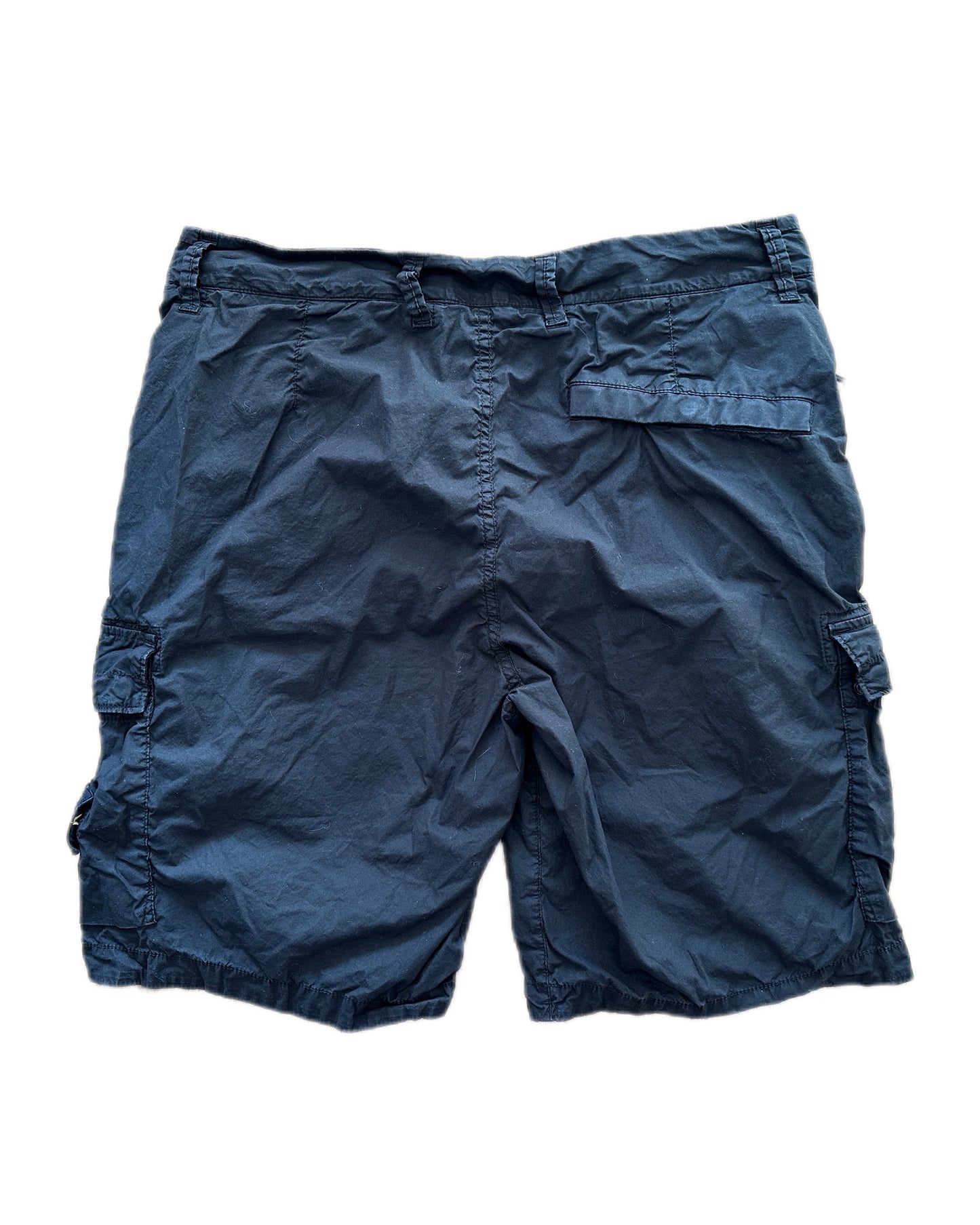 Stone Island 2024 Black Cargo Multipocket Shorts - 30 / M