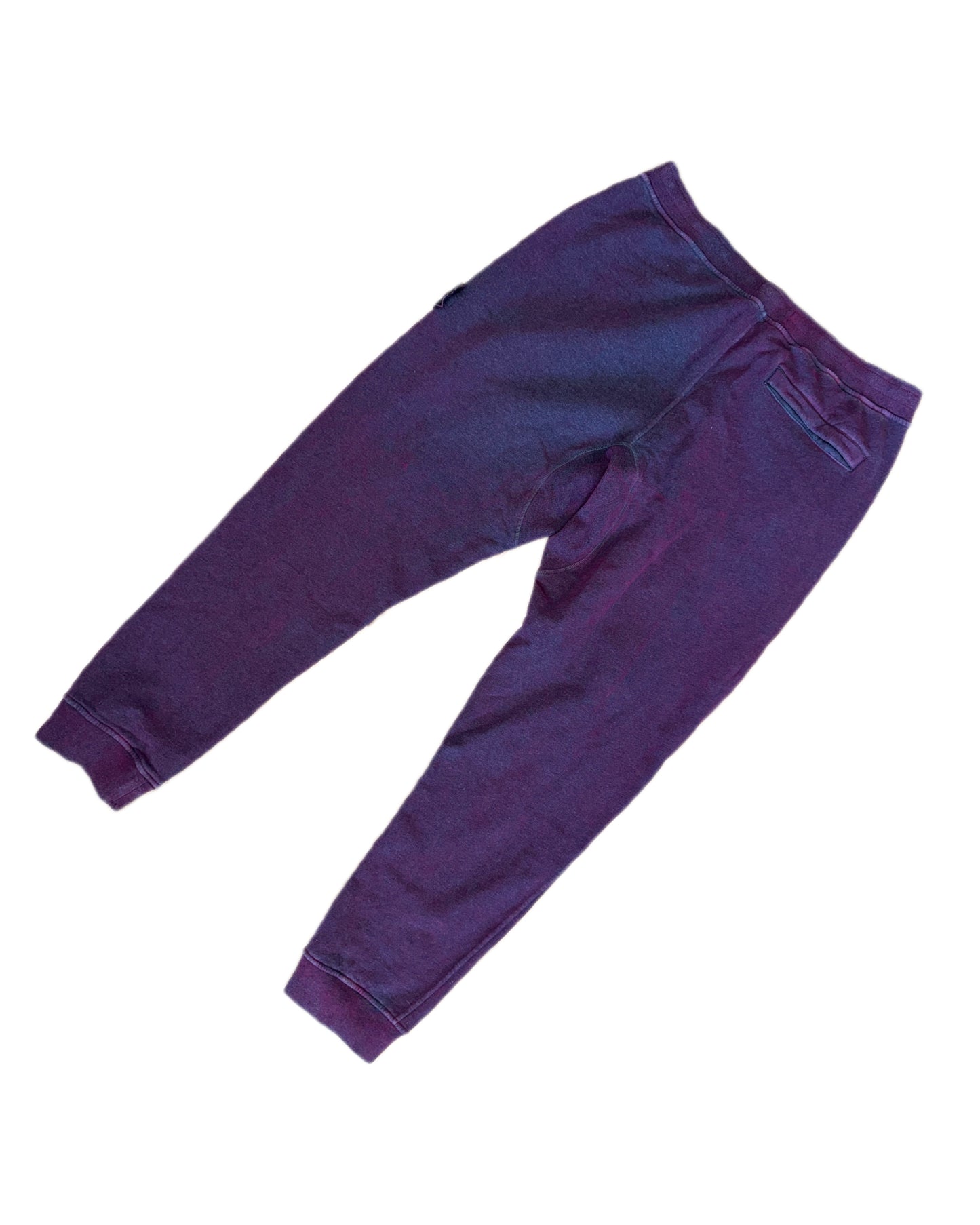 Stone Island 2020 Dust Colour Treatment Purple Sweat Pants - XXL