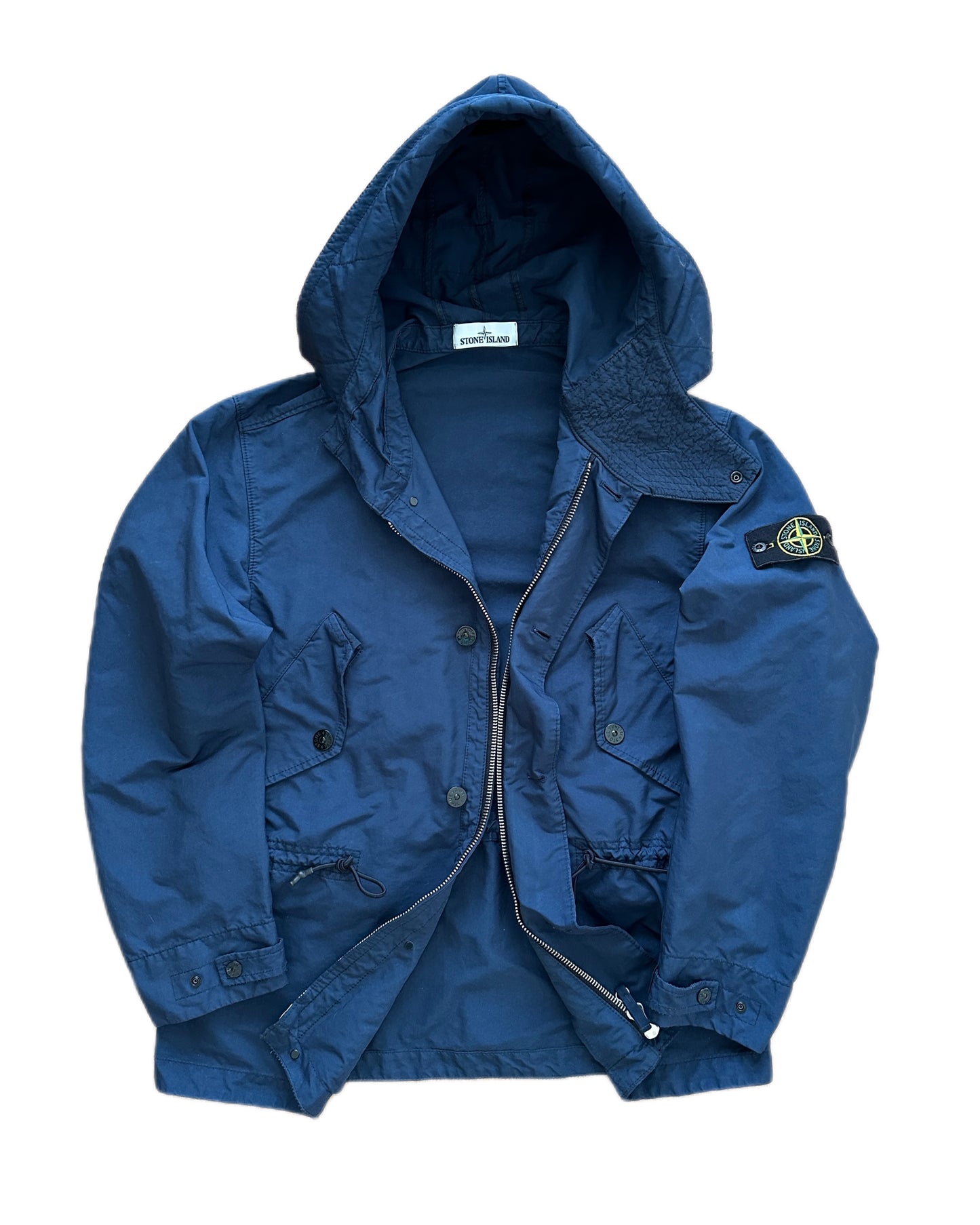 Stone Island 2019 David-TC Navy Parka Jacket - M - Made in Italy