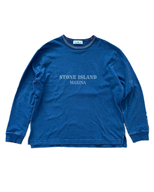 Stone Island Marina 2024 Old Treatment Longsleeve Shirt - M