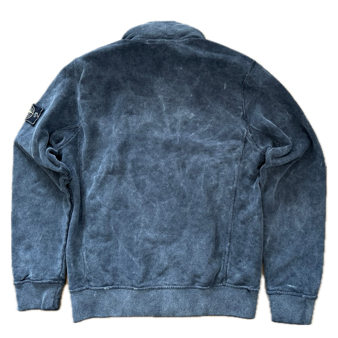 Stone Island 2017 Frost Finish Hooded Zip Sweatjacket - M