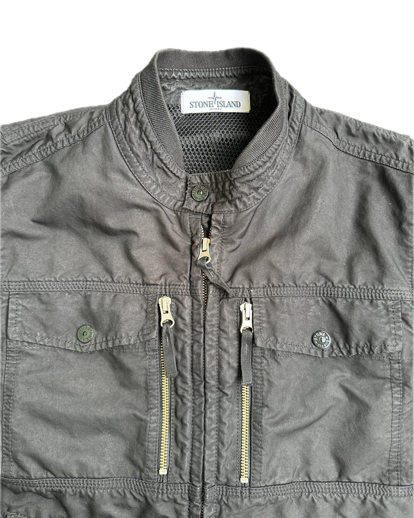 Stone Island 2012 David-TC Black Jacket - M - Made in Italy