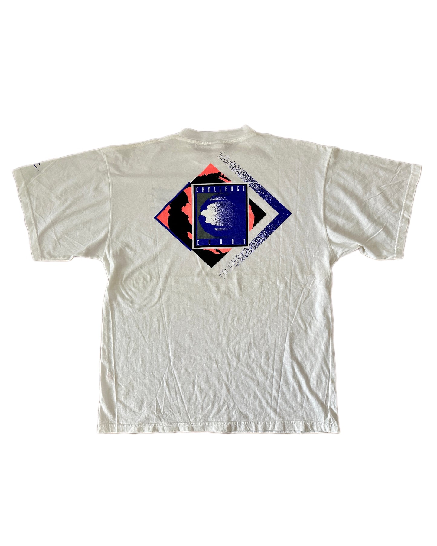 Nike 1990 Agassi Challenge Court T-Shirt - XXL - Made in Portugal