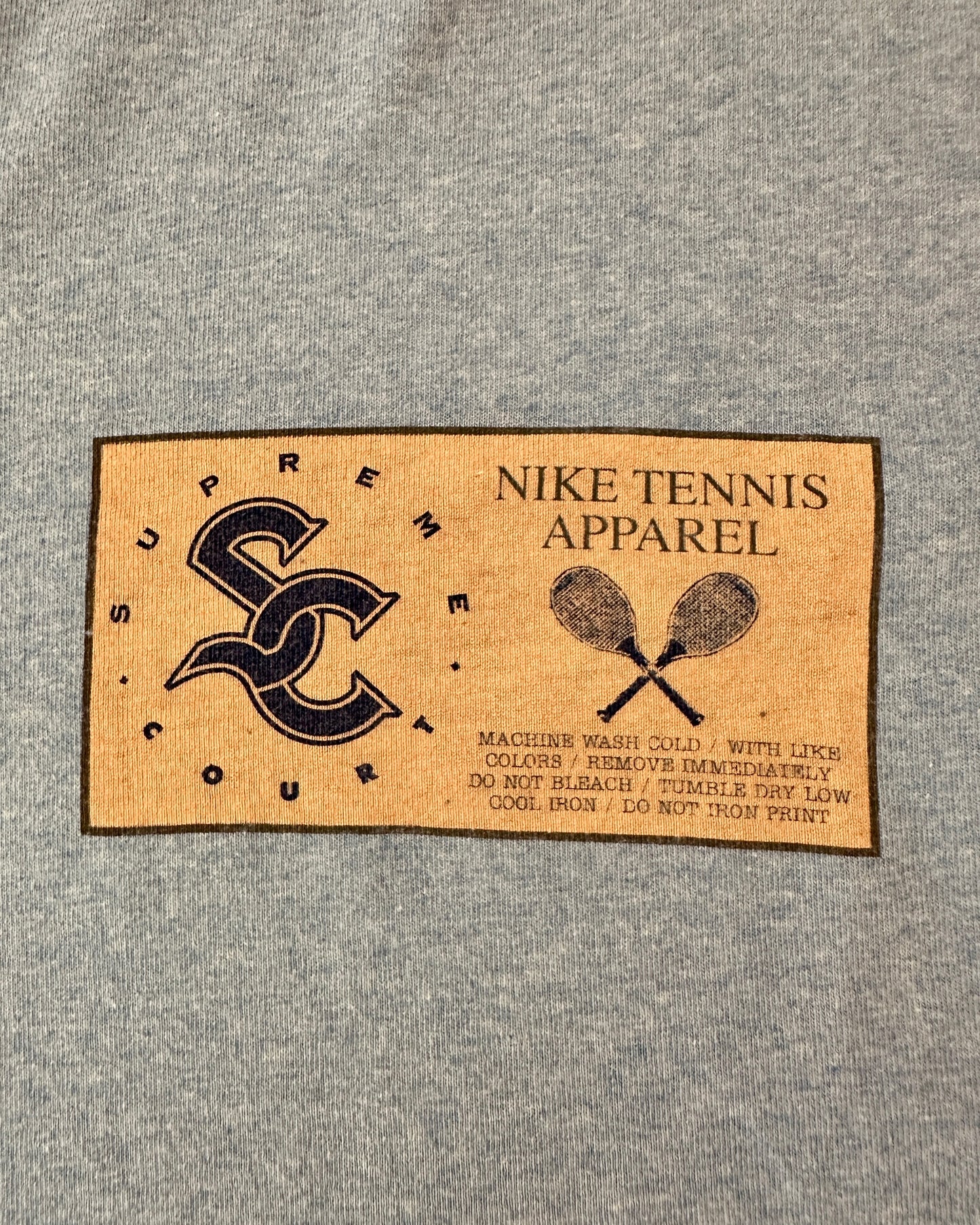 Nike 1991 Supreme Court Tennis T-Shirt - XL