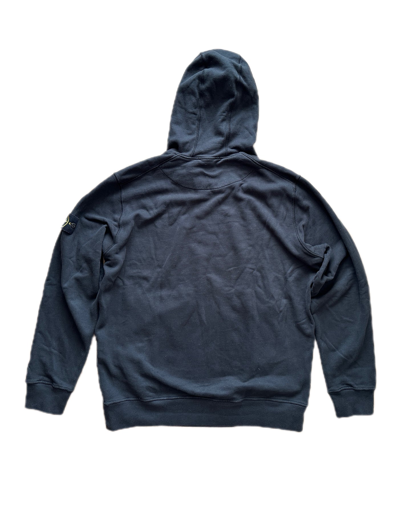 Stone Island 2022 Black Hooded Sweatshirt - XXL