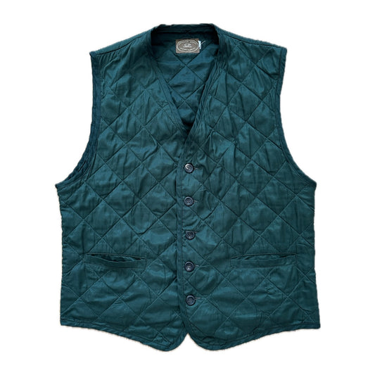 C.P. Company Vintage 1990 Quilted Vest - 46 / M - Made in Italy