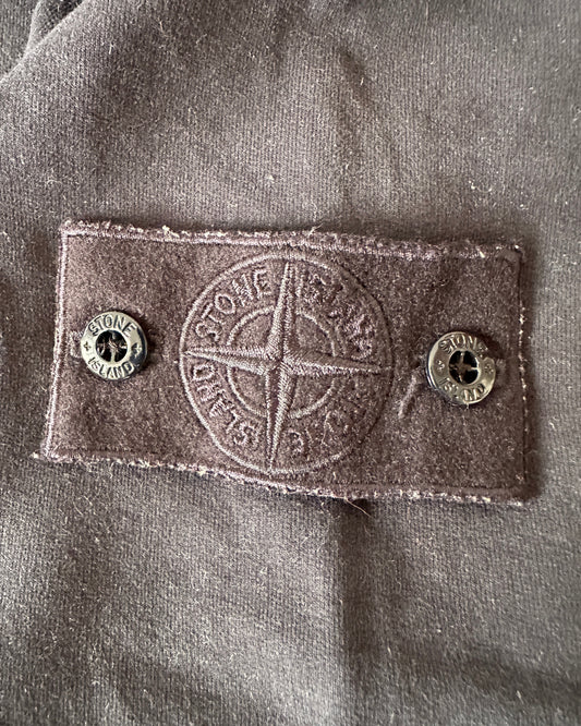 Stone Island 2017 Navy Cotton Ghost Piece Sweatshirt - M - Made in Italy