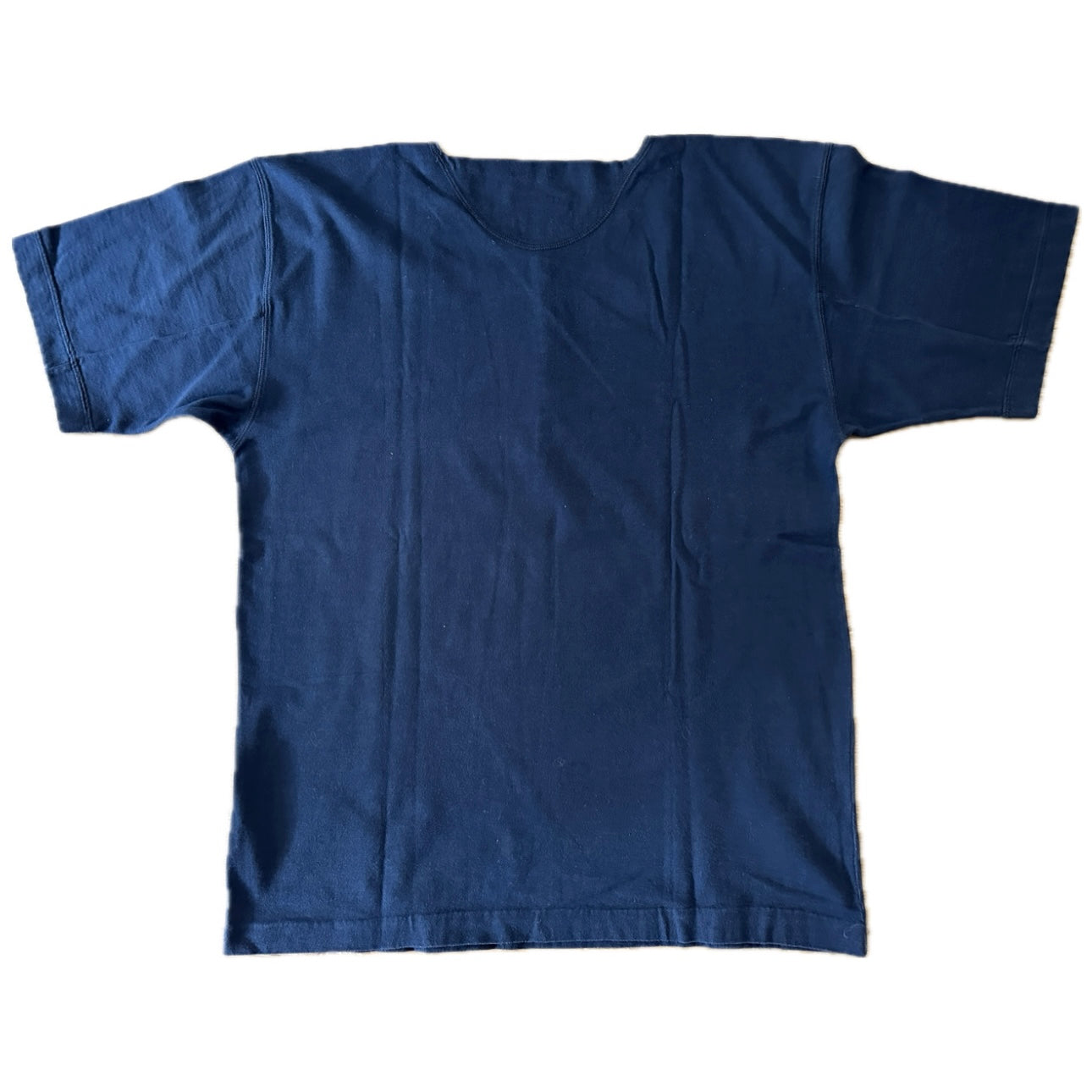 Stone Island 80s Vintage Navy Henley T-Shirt - L - Made in Italy