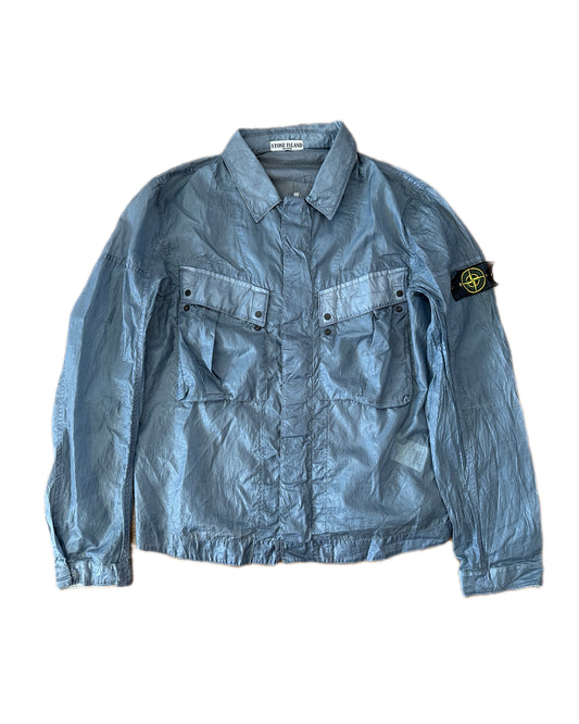 Stone Island 2009 Mesh Badge Parachute Jacket - L - Made in Italy