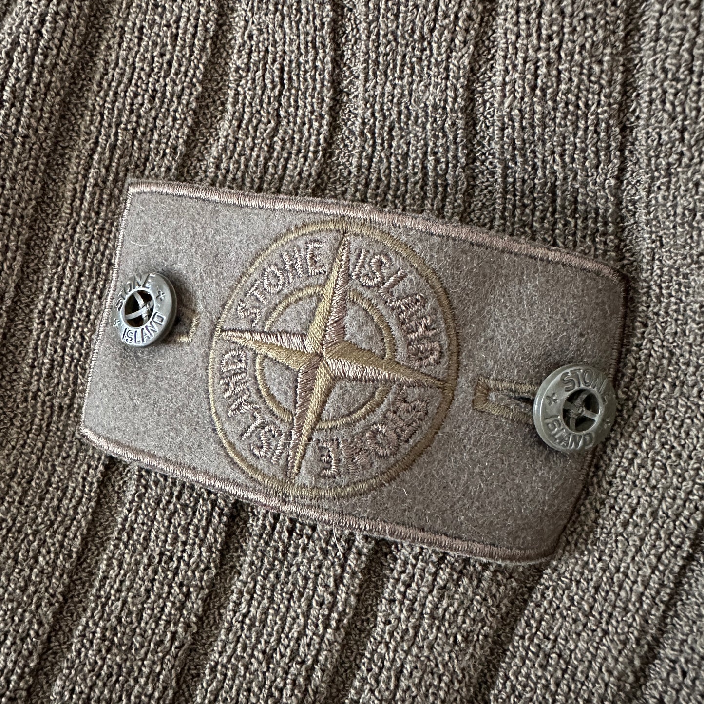 Stone Island Ghost Piece 2023 Cotton Knit Sweater - XXL - Made in Italy