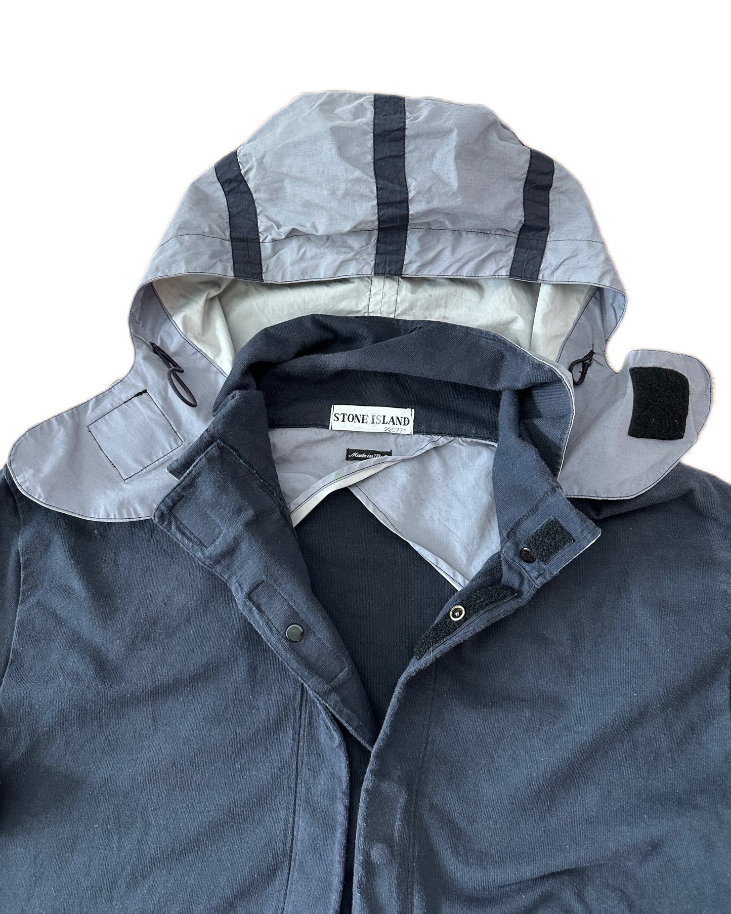 Stone Island 2001 Vintage Smock Sweatshirt - L - Made in Italy