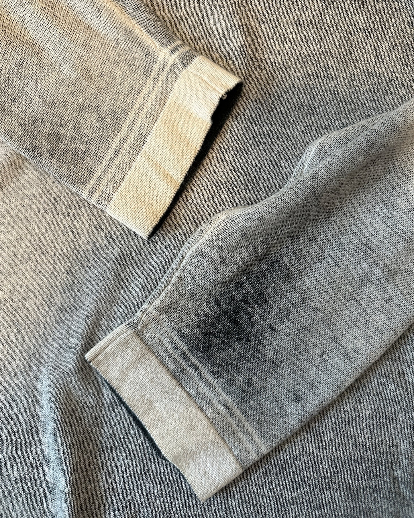 Stone Island 2017 Handsprayed Reversible Sweater - L