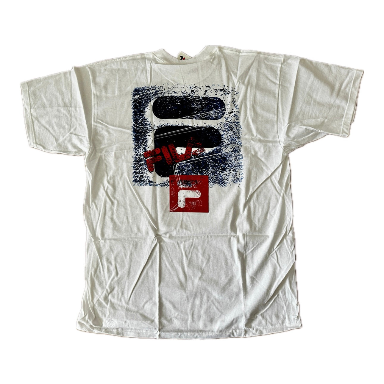 Fila Vintage 1994 Front Logo 4 T-Shirt BNWT - L - Made in USA