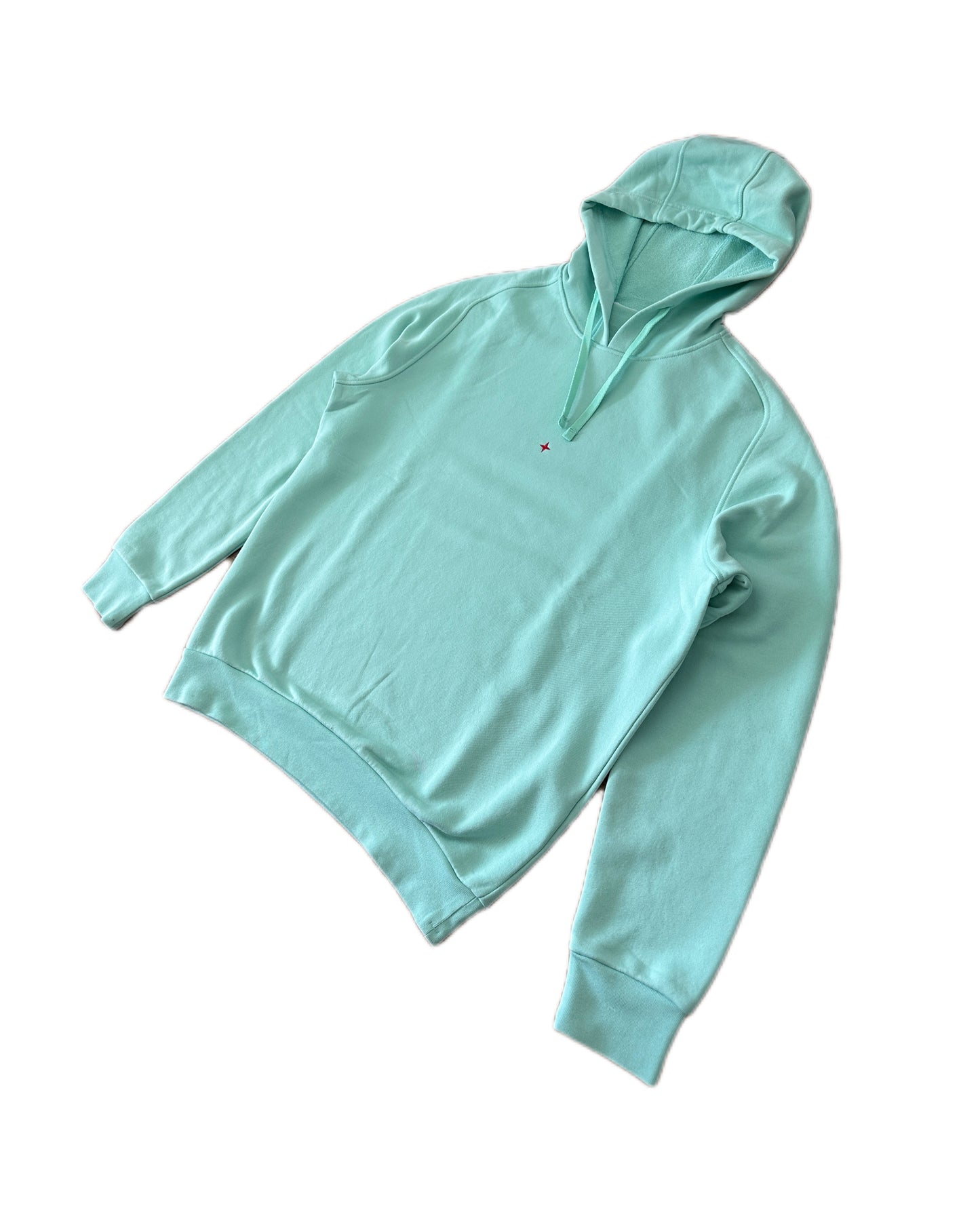 Stone Island Marina 2021 Cotton/Polyester Seaqual Yarn Fleece Hooded Sweatshirt - M