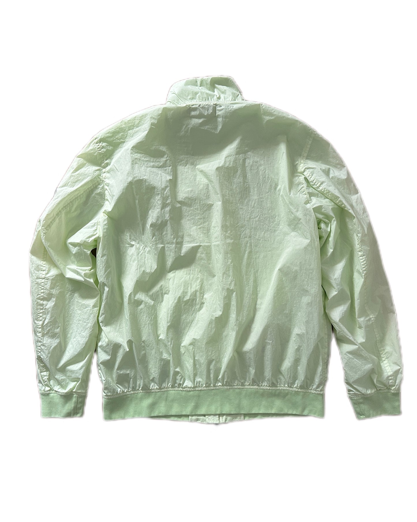 Stone Island 2023 Garment Dyed Crinkle Reps NY Jacket Light Green - XL