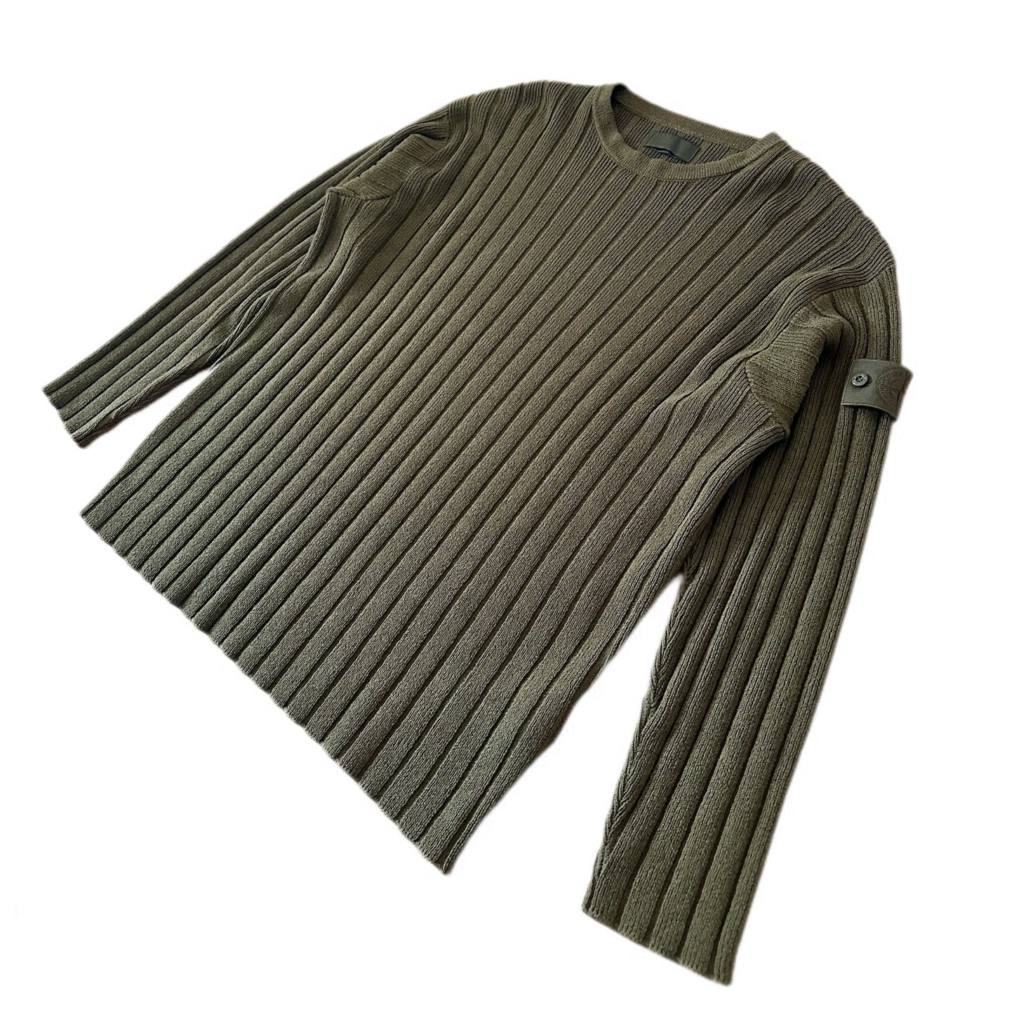 Stone Island Ghost Piece 2023 Cotton Knit Sweater - XXL - Made in Italy