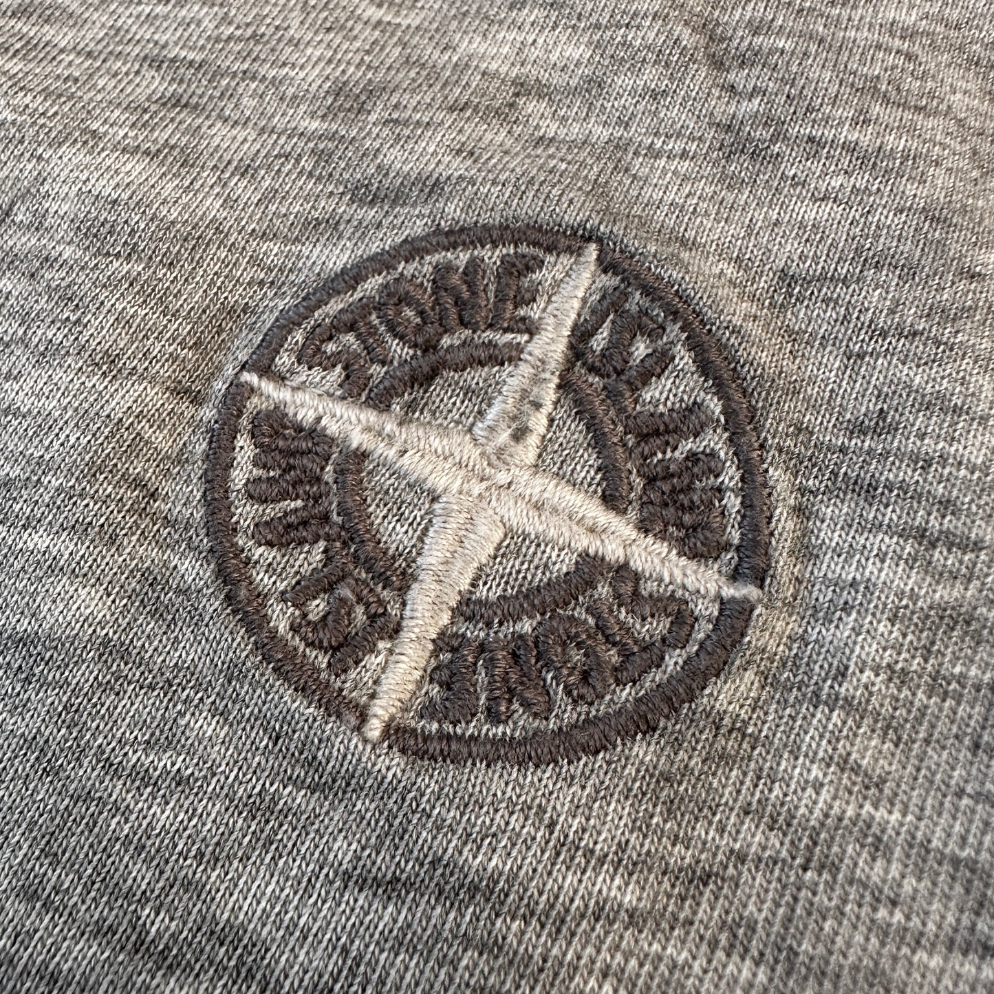 Stone Island 2021 Dust Colour Treatment Grey T-Shirt - M