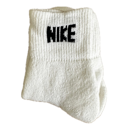 Nike 80s Vintage Ankle Socks Black Logo 36-41