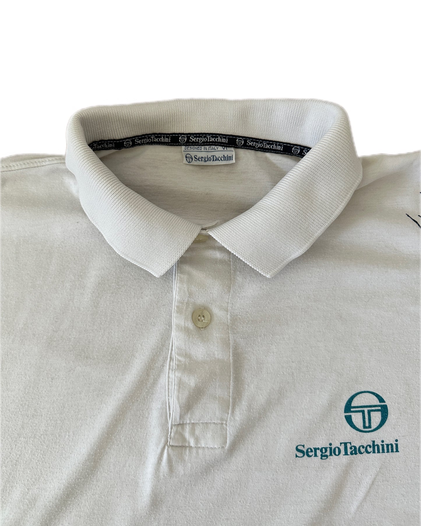 Sergio Tacchini 1992 NW Polo Shirt - VI / L
