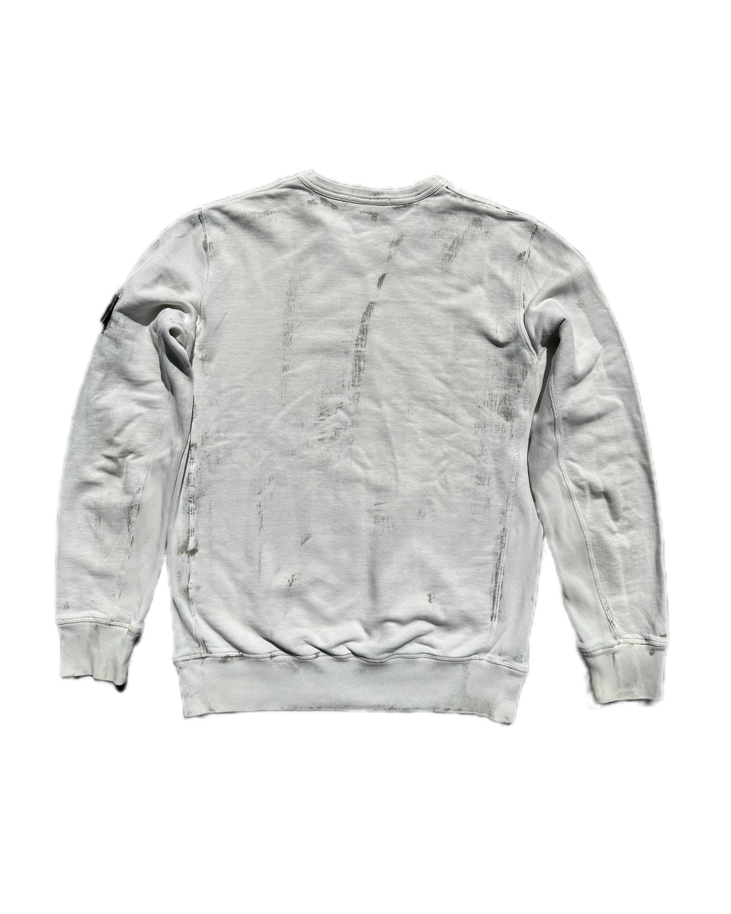 Stone Island 2017 Hand Corrosion Sweatshirt - L - Made in Italy