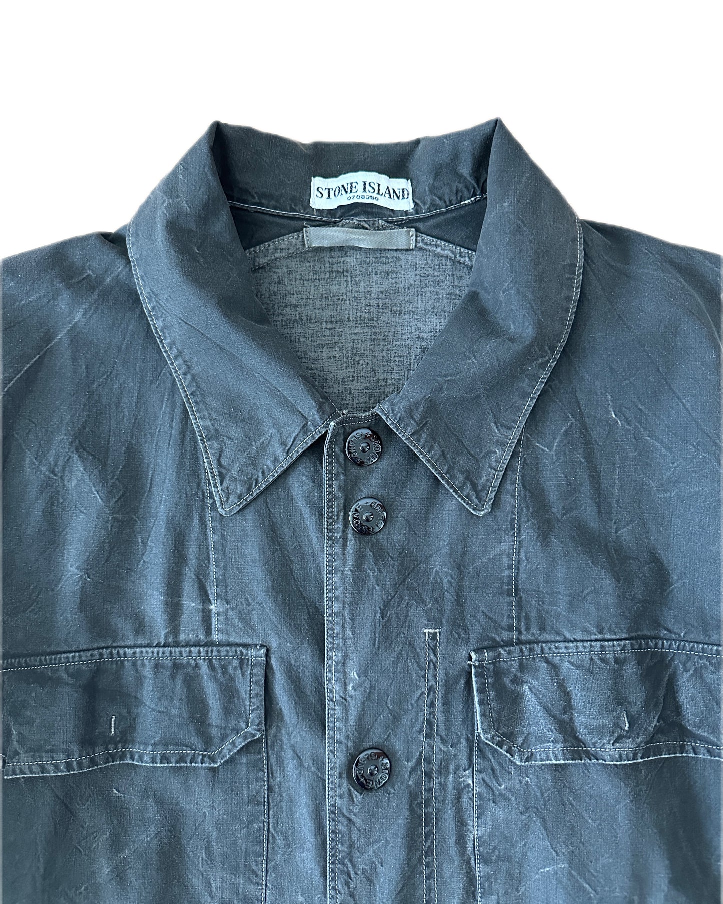 Stone Island 2006 Reflective Panel Work Jacket - XL - Made in Italy