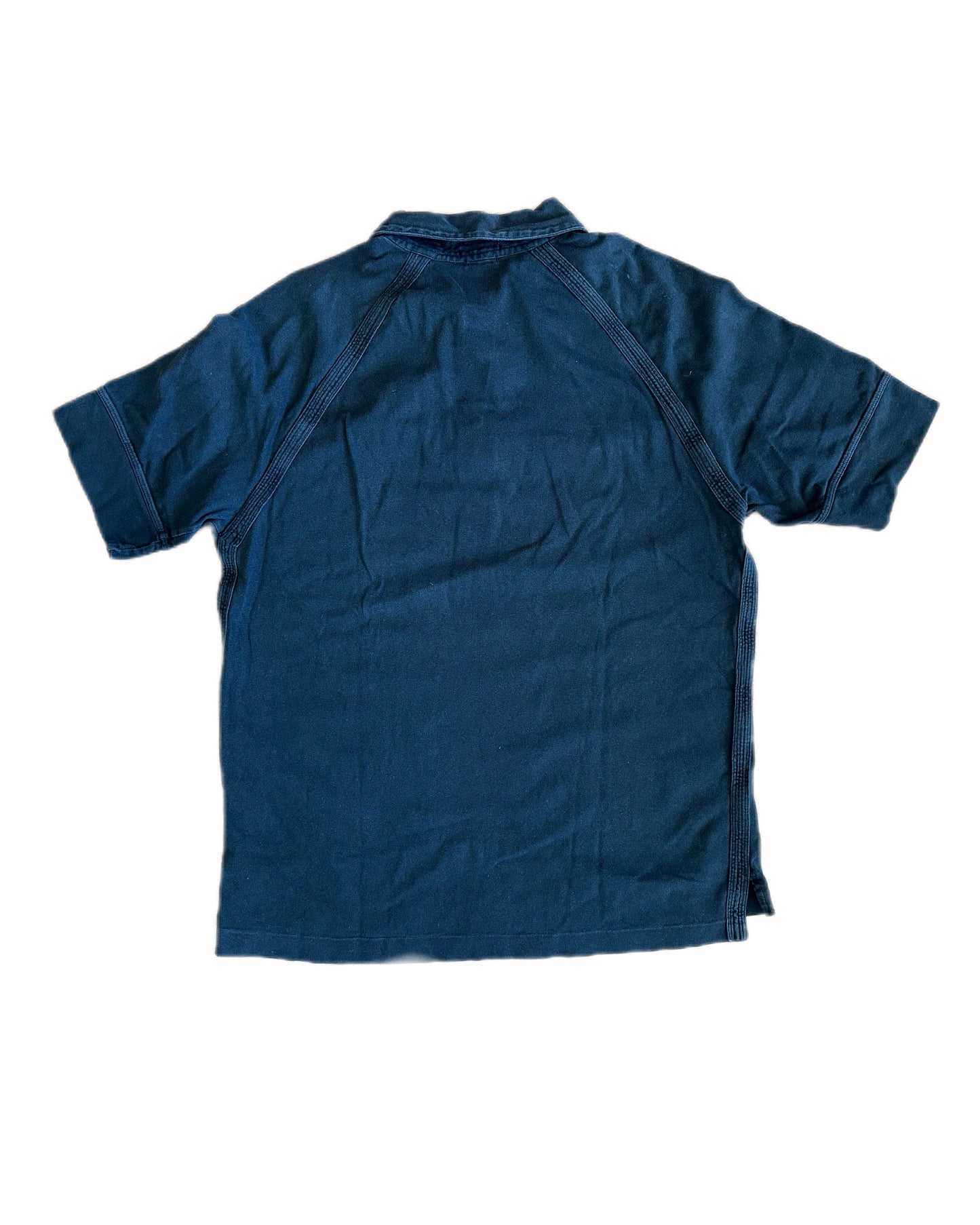 Stone Island 2003 Black Polo Shirt - L - Made in Italy
