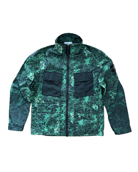 Stone Island 2018 Alligator Camo 50 Fili Jacket - L - Made in Italy