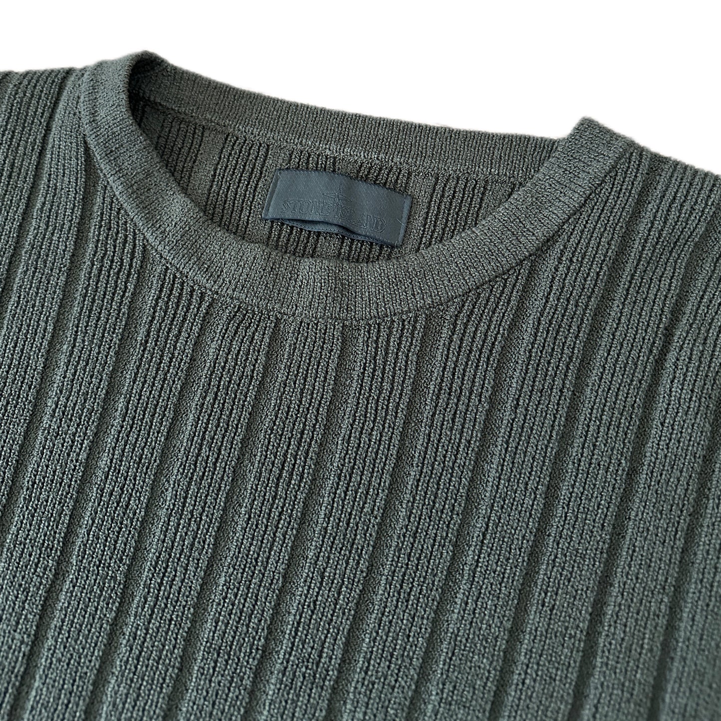 Stone Island Ghost Piece 2023 Cotton Knit Sweater - XXL - Made in Italy