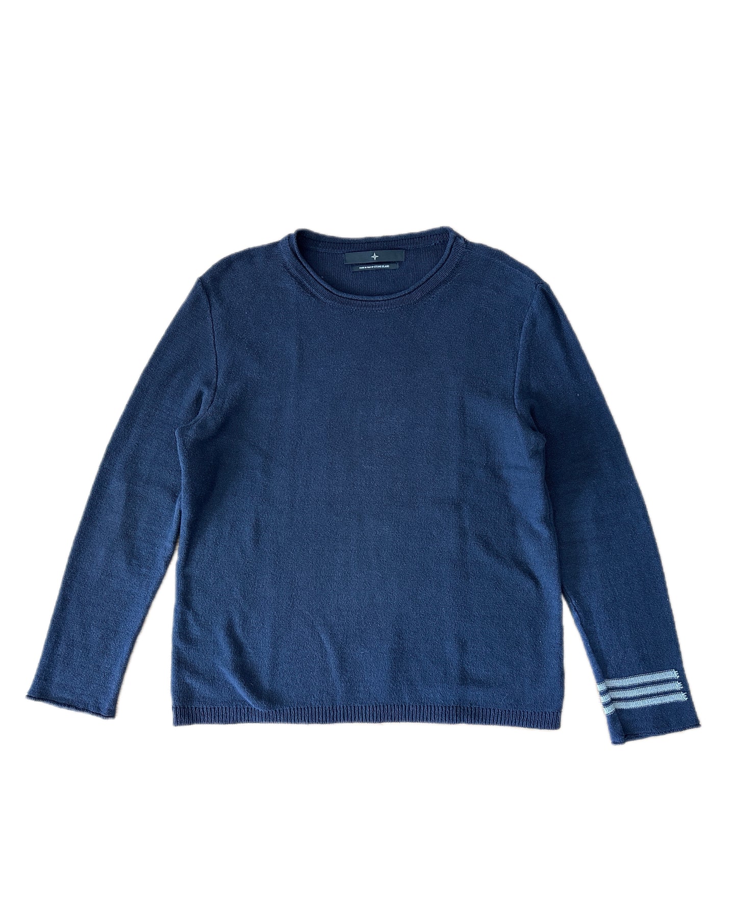 Stone Island Denims 2003 Cotton Knit Sweatshirt - XXL - Made in Italy