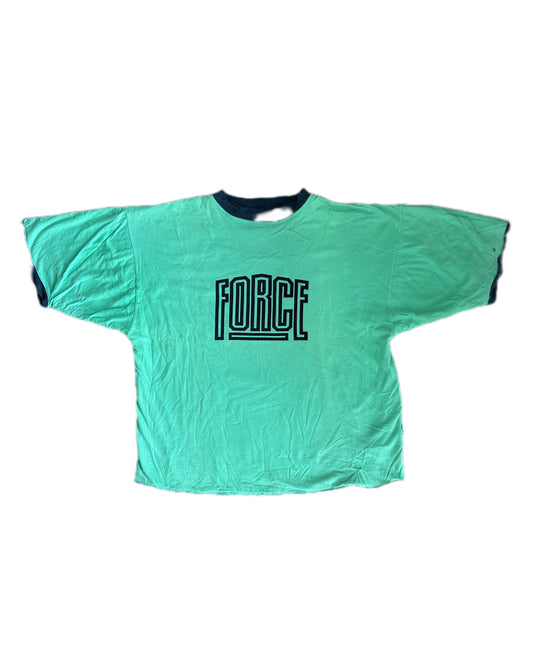 Nike Force 1990 Vintage Reversible Short Sleeve Double Layer Sweatshirt - XL