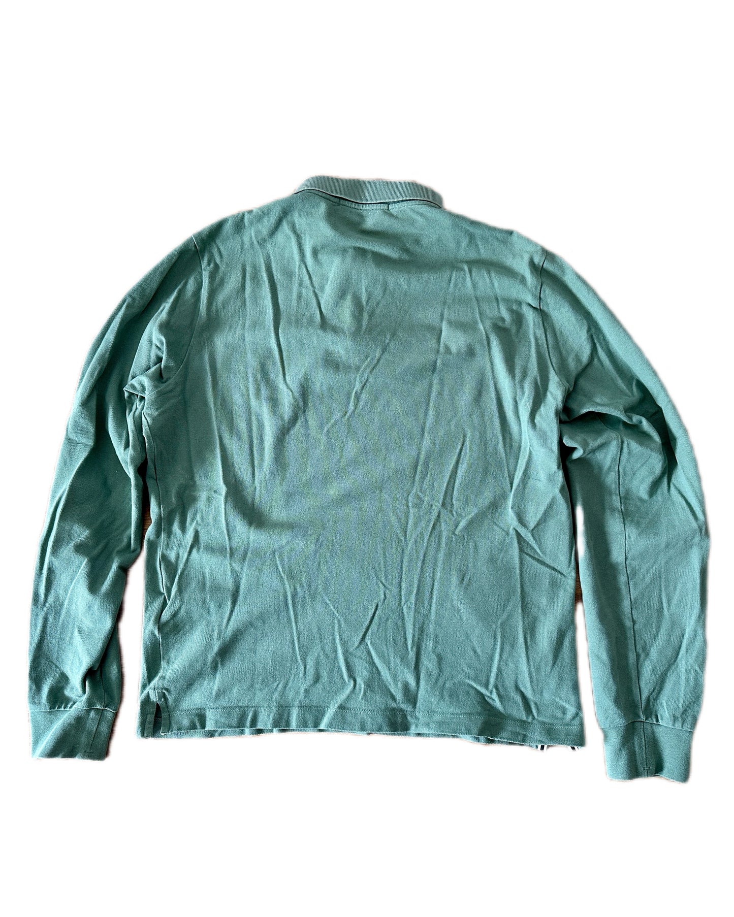 Stone Island Stellina 2020 Sage Green Longsleeve Polo Shirt - L