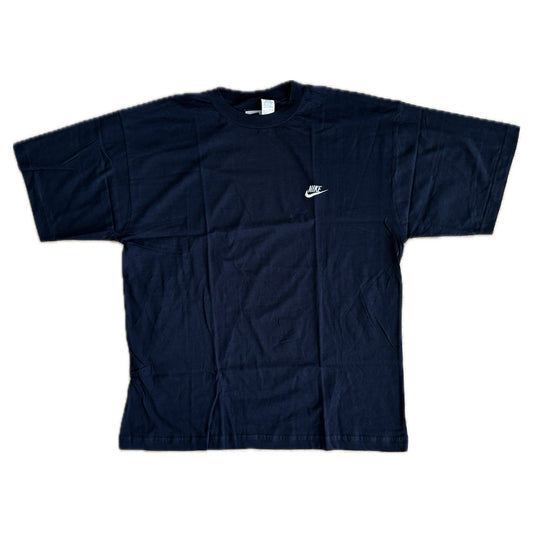 Nike 1994 Vintage Dark Navy Logo T-Shirt - L - Made in Turkey