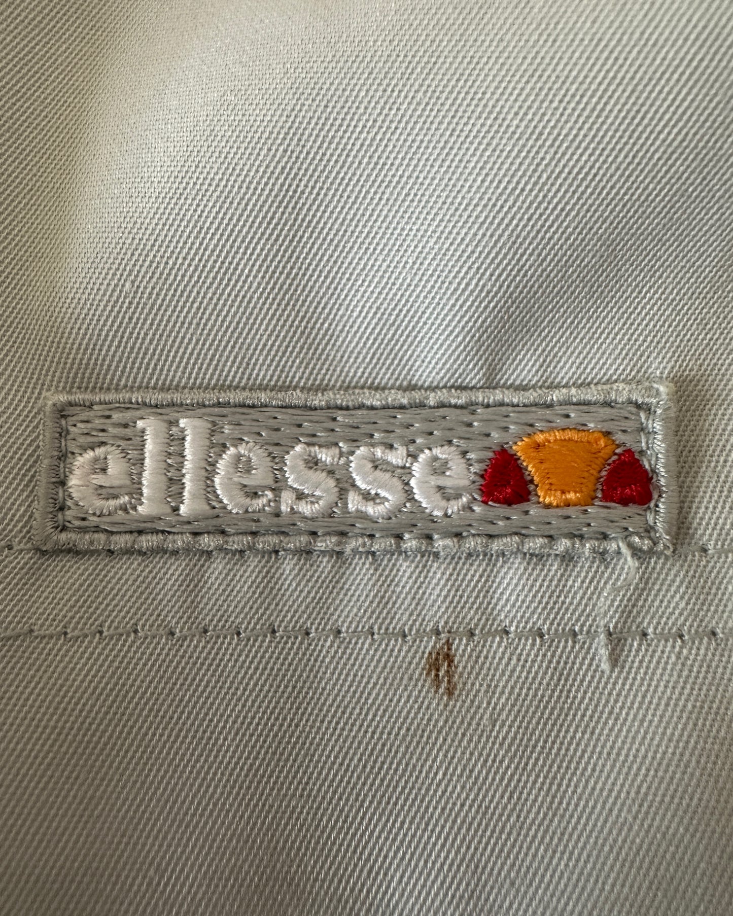 Ellesse Vintage 1985 BNWT Light Grey Tennis Shorts - 56 / XXL - Made in Italy