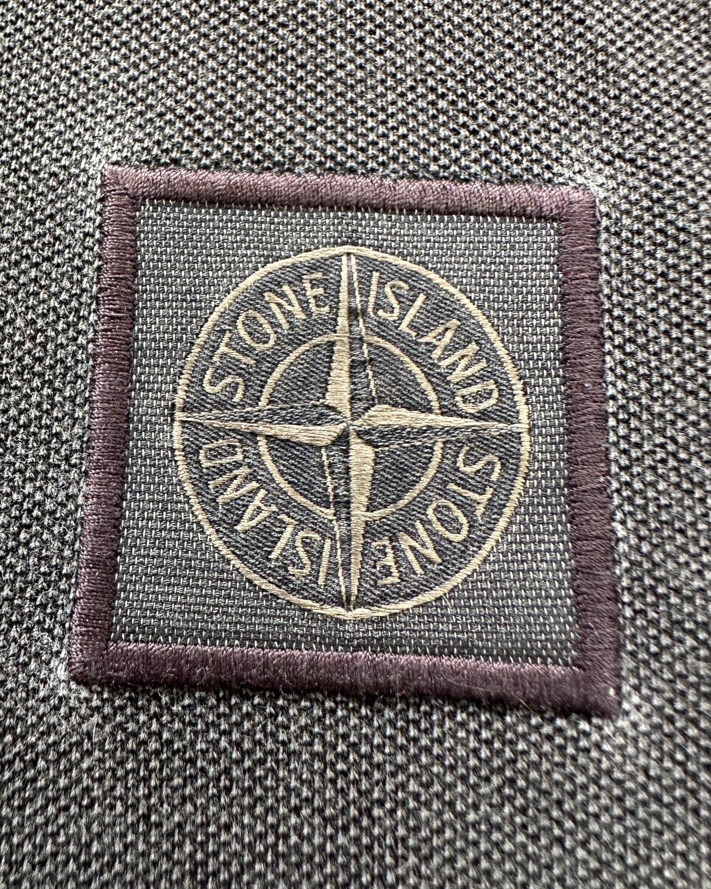 Stone Island 2021 Patch Program Old Treatment Navy Polo Shirt - 3XL
