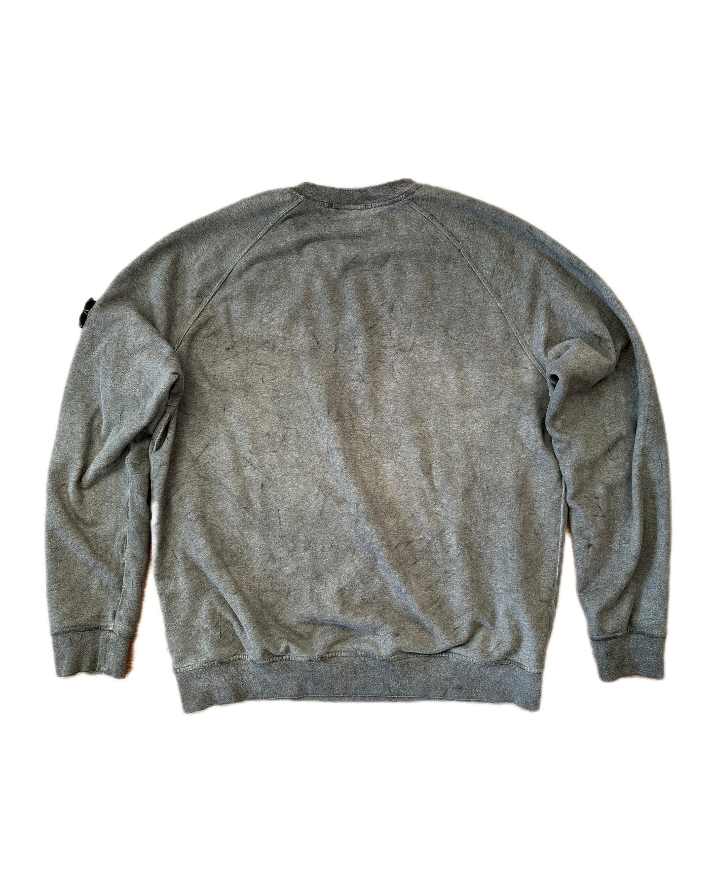 Stone Island 2020 Dust Colour Treatment Grey Sweatshirt - XXL