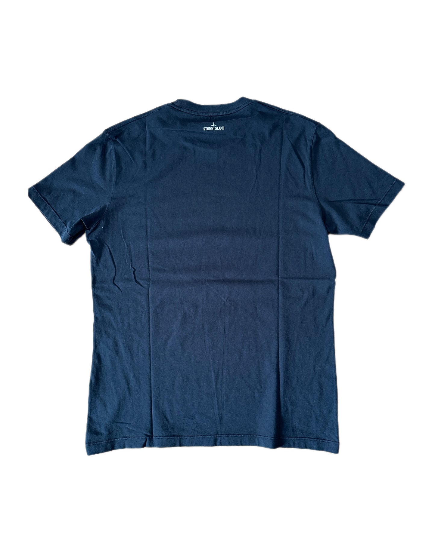 Stone Island 2014 Black 3D Print T-Shirt - XL - Made in Italy