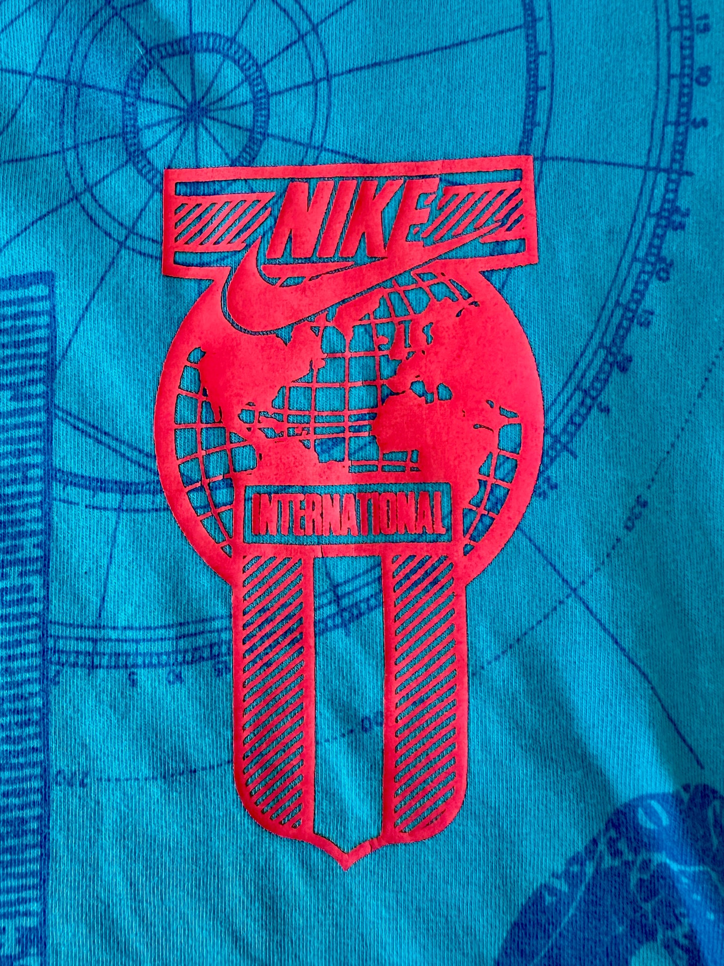 Nike International 1991 Allover Print T-Shirt - L