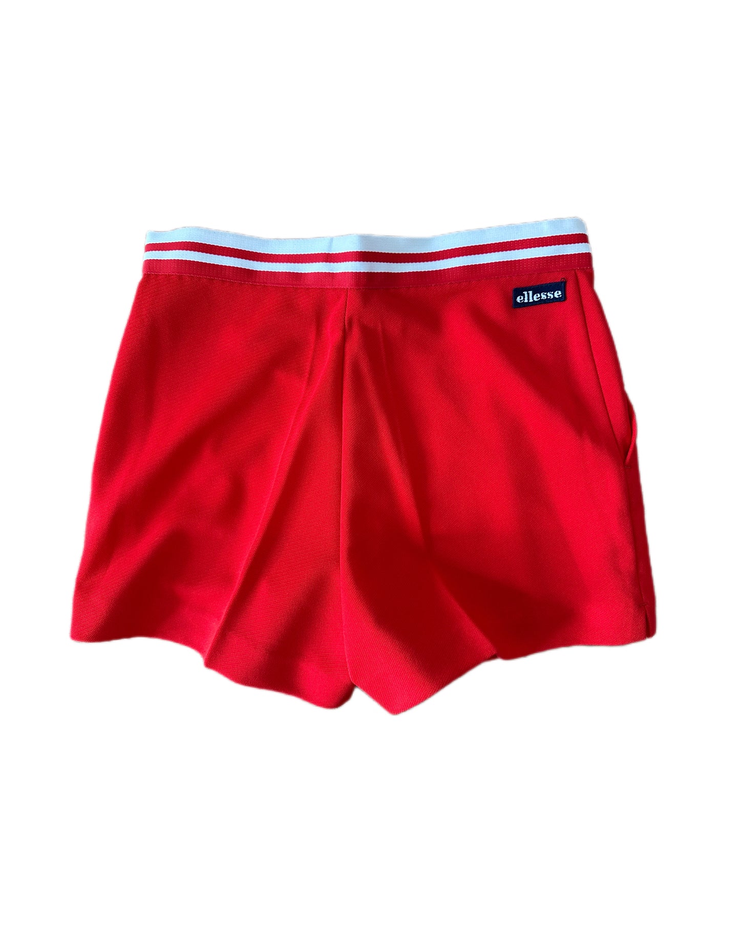 Ellesse Vintage 1985 BNWT Red Tennis Shorts - XS - Made in Italy