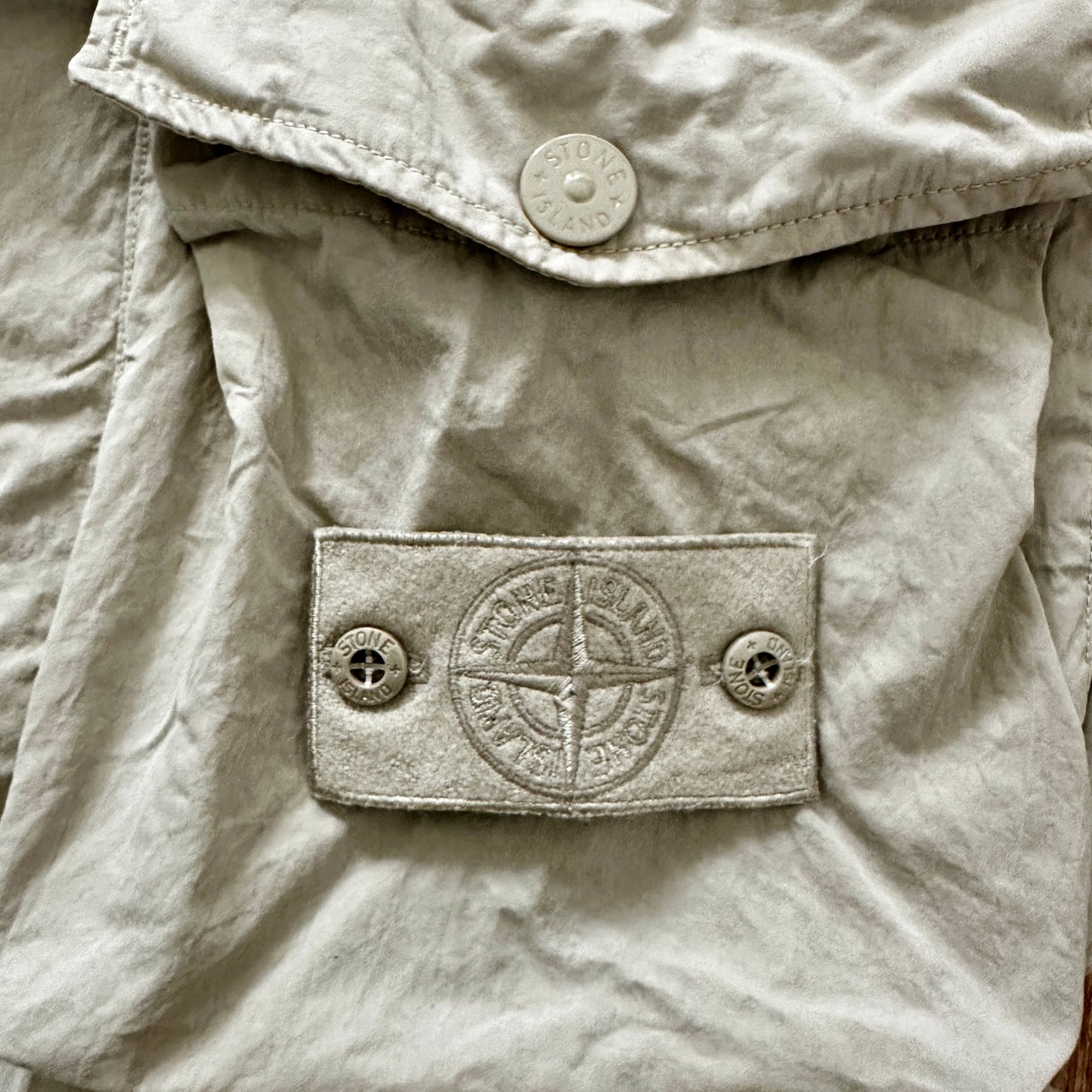 Stone Island 2019 Ghost Piece Cotton Nylon Tela Pants - 32 - Made in Italy